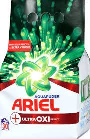 Ariel 30dávek/2,25kg ULTRA OXI - Drogerie Prací prostředky Prací prášky 20 - 60 dávek